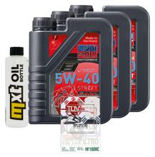 Paquete de inspección 3L 5W-40 + filtro de aceite + 2 bujías para BMW F R 900 ccm Año 2023