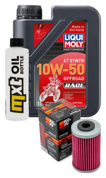 Inspektionspaket 1L 10W-50 + Ölfilter für Husaberg FS 450 ccm Bj. 2003