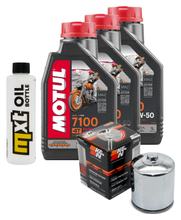 Pacote de Inspeção 3L 20W-50 + filtro de óleo para Harley Davidson XLH Sportster 1100 ccm Ano de Fabricação 1986 - 1988
