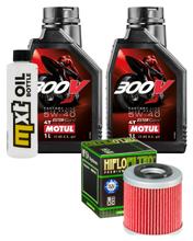 Paquete de inspección 2L 5W-40 + filtro de aceite para Husqvarna TC TE 610 ccm Año 2003