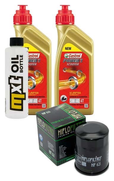 Inspektionspaket 2L 5W-40 + Ölfilter für Arctic Cat Alterra 4WD EPS 700 ccm Bj. 2022