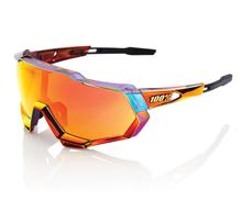 Sonnenbrille 100% Speedtrap Sagan Limited Edition Chromium Red