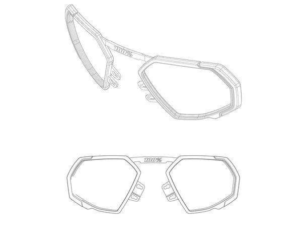 100% RX insert frame adapter