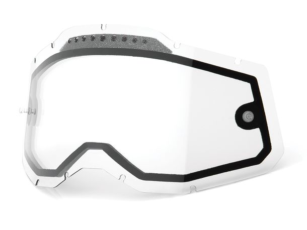 Ersatzglas 100% Gen. 2 Dual klar inkl. Belüftung