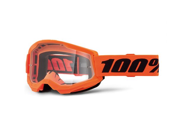 Occhiali da cross 100% MX Strata 2 Junior trasparenti FA23