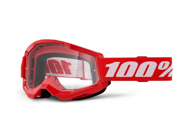 Gafas 100% MX Cross Strata 2 Junior Clear FA23