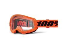 Gafas 100% MX Cross Strata 2 Junior Clear FA23