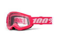Gafas 100% MX Cross Strata 2 Junior Clear FA23