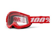 Gafas 100% MX Cross Strata 2 Junior Clear FA23