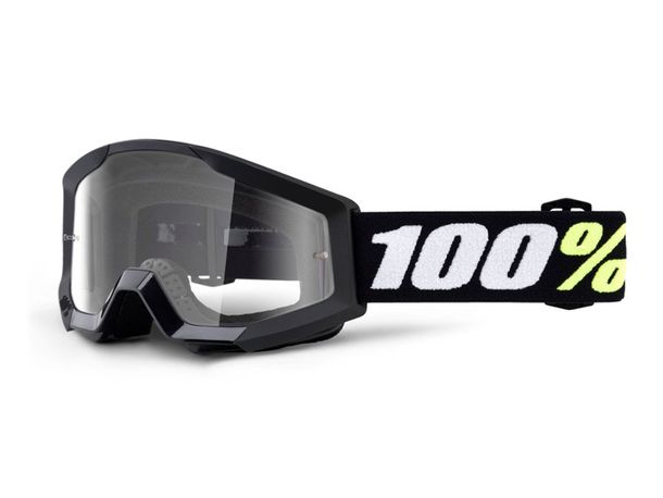 Motorradbrille 100% MX Crossbrille Strata Mini klar
