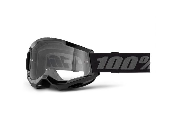 Motorradbrille 100% MX Crossbrille Strata 2 klar FA23