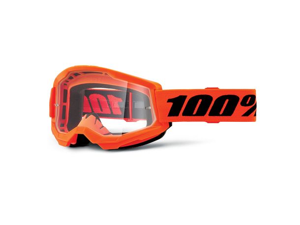 Lunettes de cross 100% MX Strata 2 transparentes FA23