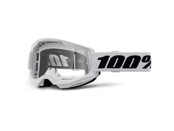 Maschera Cross 100% MX Strata 2 Trasparente FA23