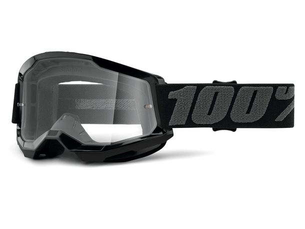 Motorradbrille 100% MX Crossbrille Strata 2 klar