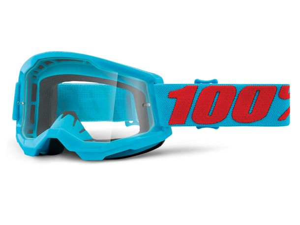 Motorradbrille 100% MX Crossbrille Strata 2 klar