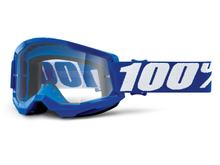 Gafas de moto 100% MX Cross Goggles Strata 2 transparentes