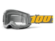 Lunettes de moto 100% lunettes MX cross Strata 2 transparentes