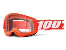 Gafas de moto 100% MX Cross Goggles Strata 2 transparentes