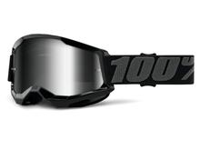 Motorradbrille 100% MX Crossbrille Strata 2 verspiegelt