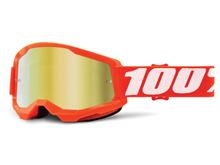 Lunettes de cross 100% MX Strata 2 avec miroir