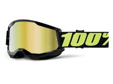 Motorradbrille 100% MX Crossbrille Strata 2 verspiegelt