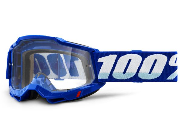 Occhiali da moto 100% MX occhiali cross Accuri 2 OTG trasparenti