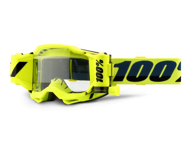 Motorcycle goggles 100% MX cross goggles Accuri 2 Forecast clear