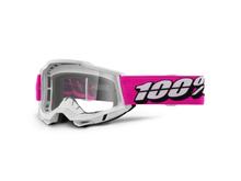 Lunettes de moto 100% lunettes MX cross Accuri 2 transparentes