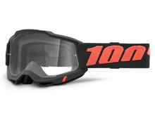 Lunettes de moto 100% lunettes MX cross Accuri 2 transparentes