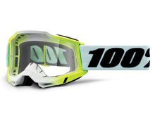 Lunettes de moto 100% lunettes MX cross Accuri 2 transparentes