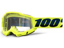 Lunettes de moto 100% lunettes MX cross Accuri 2 transparentes