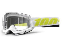 Lunettes de moto 100% lunettes MX cross Accuri 2 transparentes