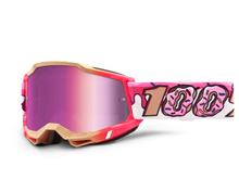 Motorradbrille 100% MX Crossbrille Accuri 2 verspiegelt