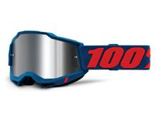 Motorradbrille 100% MX Crossbrille Accuri 2 verspiegelt
