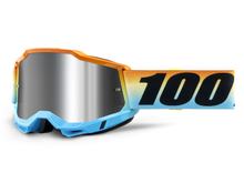 Motorradbrille 100% MX Crossbrille Accuri 2 verspiegelt