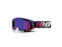 Motorradbrille 100% MX Crossbrille Racecraft 2 verspiegelt