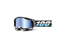 Motorradbrille 100% MX Crossbrille Racecraft 2 verspiegelt