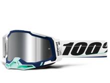 Lunettes de moto 100% MX cross, lunettes Racecraft 2, miroir