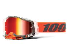 Lunettes de moto 100% MX cross, lunettes Racecraft 2, miroir