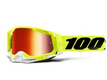 Lunettes de moto 100% MX cross, lunettes Racecraft 2, miroir