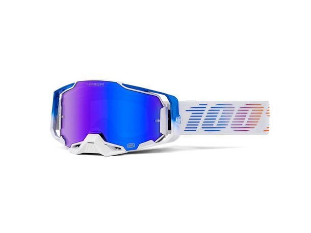 Gafas de moto 100% MX Cross, gafas Armega HiPer espejadas