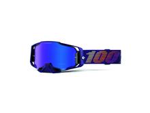Lunettes de moto 100% lunettes MX cross Armega HiPer avec miroir