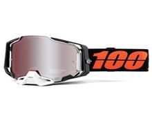 Lunettes de moto 100% lunettes MX cross Armega HiPer avec miroir
