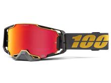 Lunettes de moto 100% lunettes MX cross Armega HiPer avec miroir