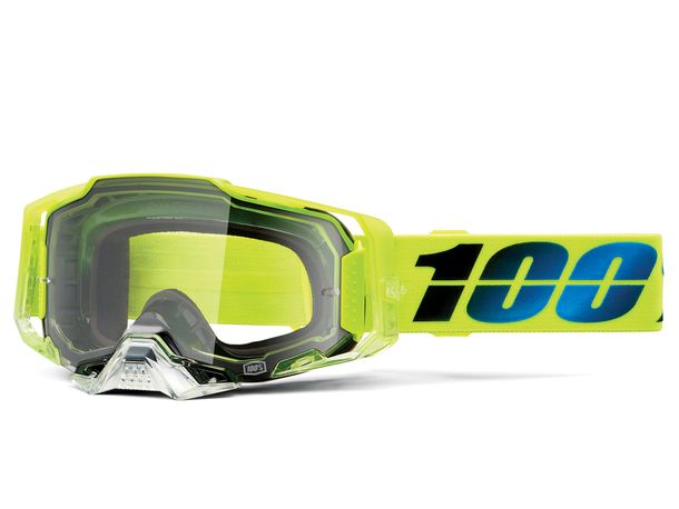 Motorradbrille 100% MX Crossbrille Armega klar
