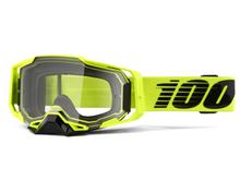 Lunettes de moto 100% lunettes MX cross Armega transparentes