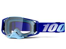 Lunettes de moto 100% lunettes MX cross Armega transparentes