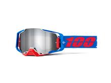Lunettes de moto 100% lunettes MX cross Armega miroir
