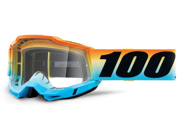 Occhiali da moto 100% MX Accuri Gen. 2 Youth specchiati con rivestimento antiappannamento