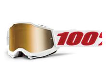 Motorradbrille 100% MX Crossbrille Accuri Gen. 2 Youth verspiegelt mit Anti-fog Beschichtung